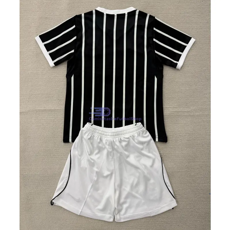 Camiseta Corinthians 2026/2027 2ª Equipación Negro Niño Kit