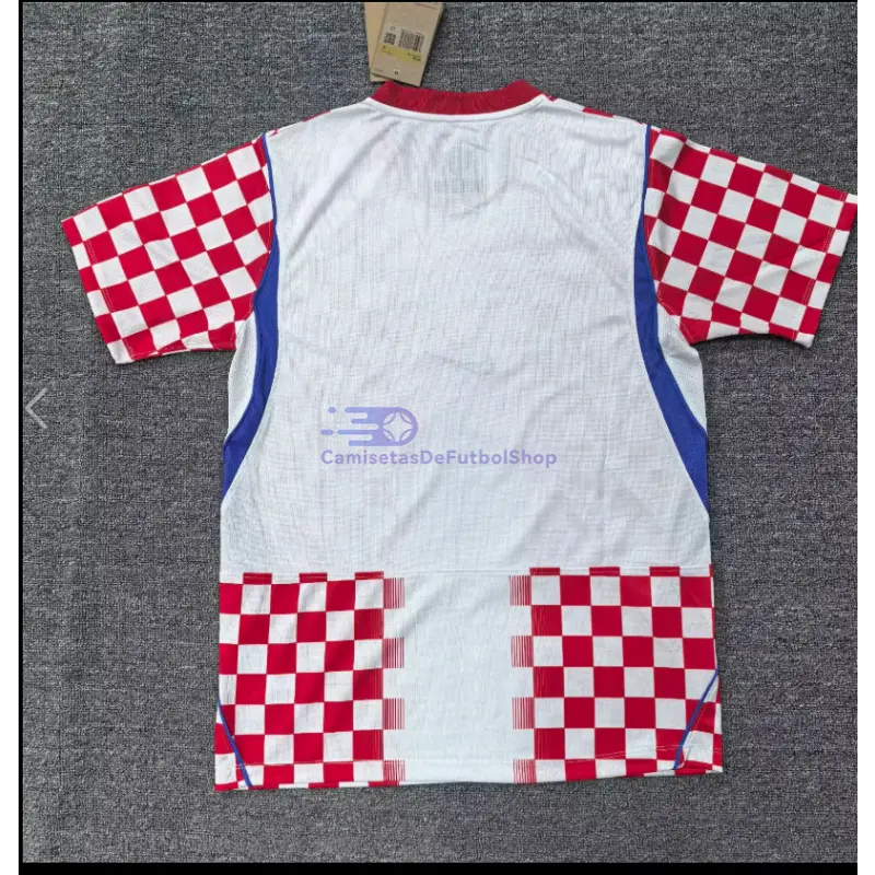 Camiseta Croacia Mundial 2026 1ª Equipación Rojo/Blanco