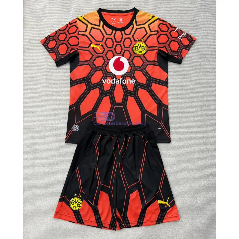 Camiseta de Portero Borussia Dortmund 2026/2027 Naranja/Negro