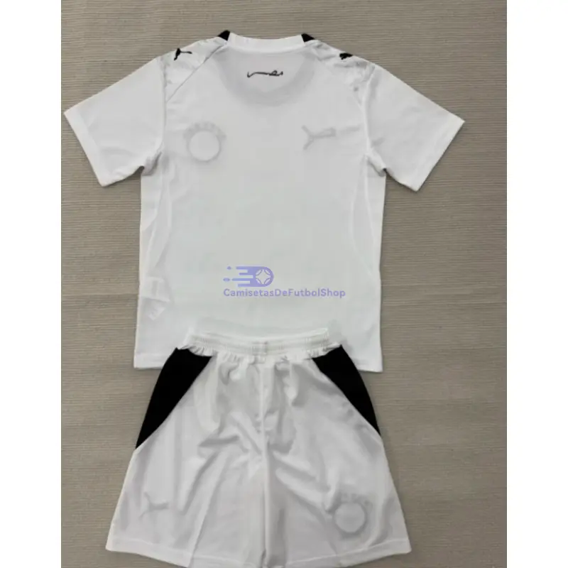 Camiseta Egipto Mundial 2026 2ª Equipación Blanco Niño Kit