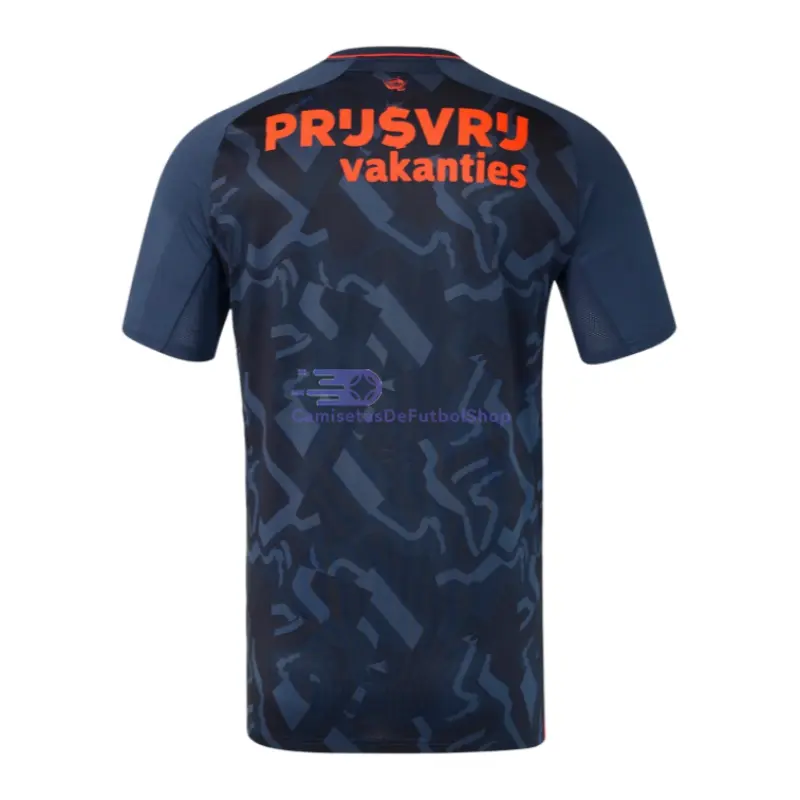 Camiseta Feyenoord 2026/2027 3ª Equipación Azul Marino/Naranja