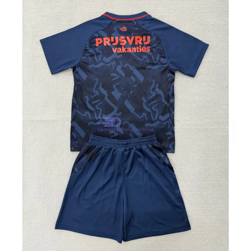 Camiseta Feyenoord 2026/2027 3ª Equipación Azul Marino/Naranja