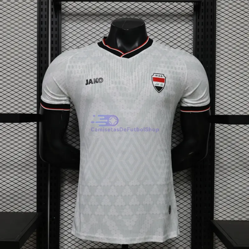 Camiseta Irak Mundial 2026 1ª Equipación Blanco (EDICIÓN JUGADOR)