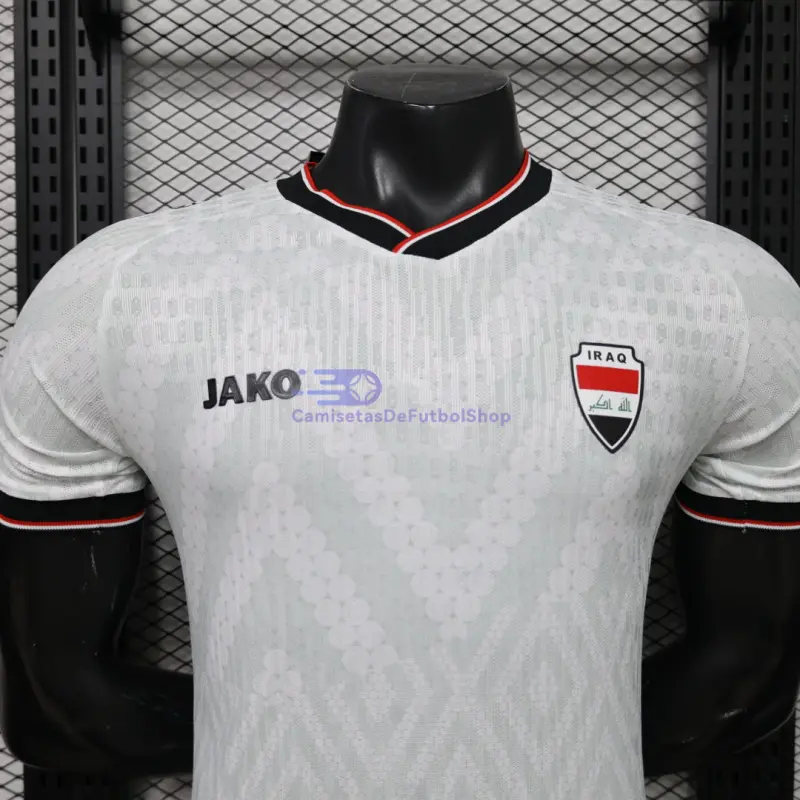 Camiseta Irak Mundial 2026 1ª Equipación Blanco (EDICIÓN JUGADOR)