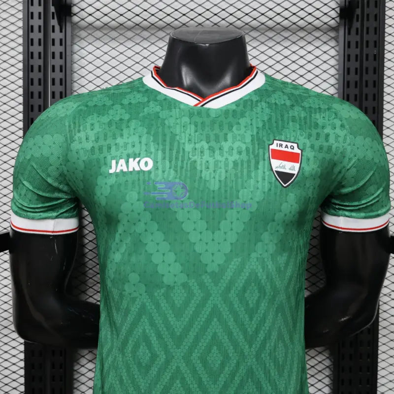 Camiseta Irak Mundial 2026 2ª Equipación Verde (EDICIÓN JUGADOR)