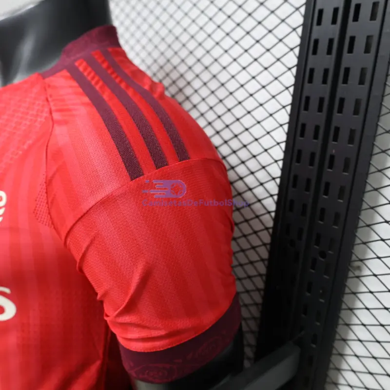 Camiseta Olympique De Lyon 2026/2027 2ª Equipación Rojo (EDICIÓN JUGADOR)