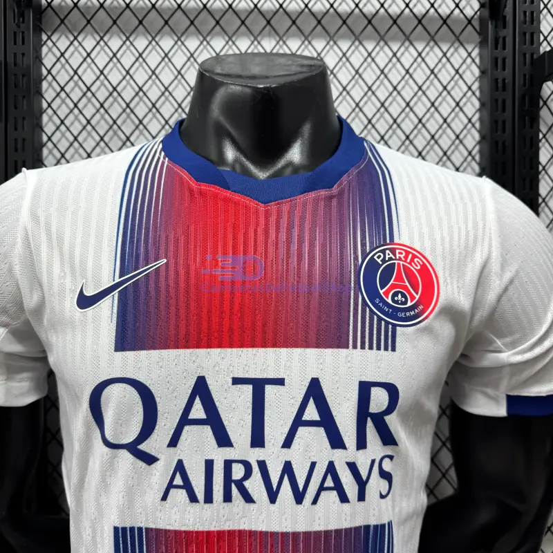 Camiseta PSG 2026/2027 2ª Equipación Blanco (EDICIÓN JUGADOR)