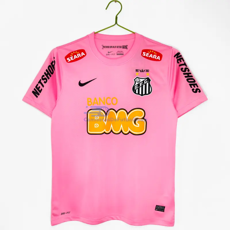 Camiseta Santos FC 2013 Retro Rosa