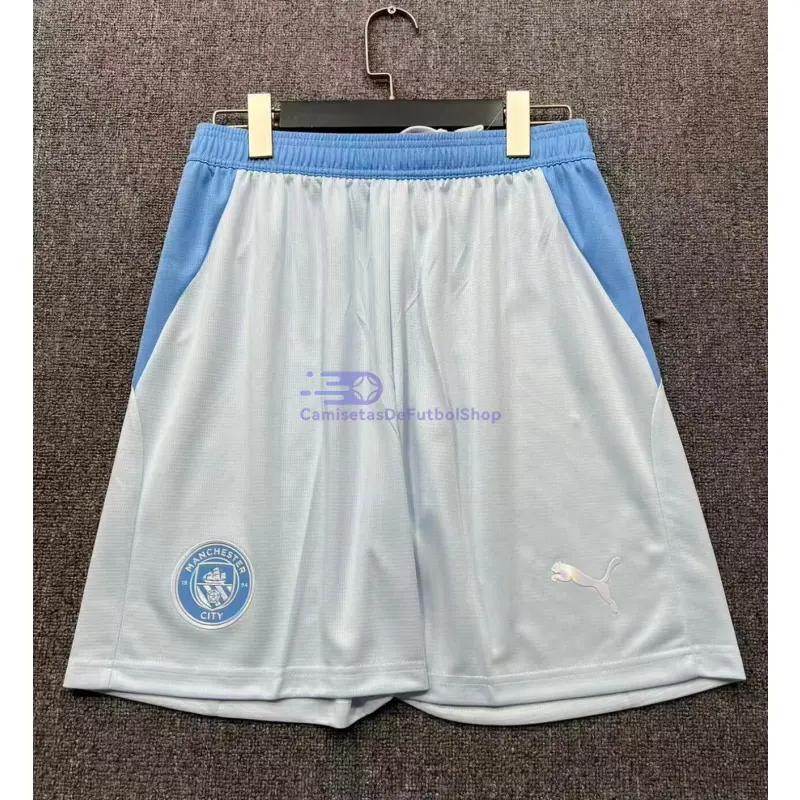 Pantalón Corto Manchester City 2026/2027 1ª Equipación Blanco