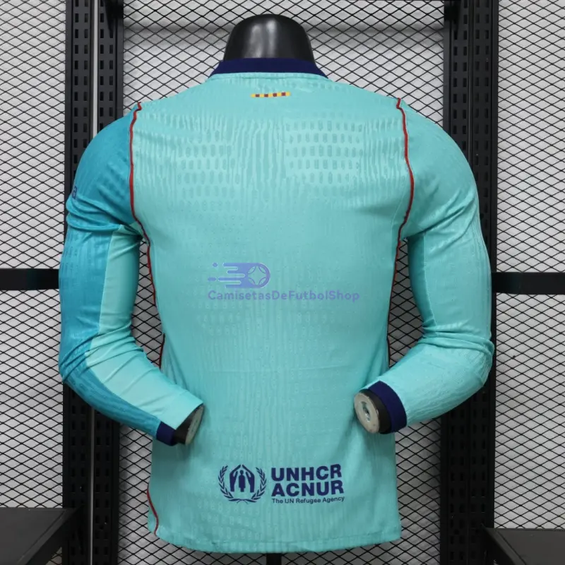 Camiseta Barcelona 2026/2027 ML Azul (EDICIÓN JUGADOR)