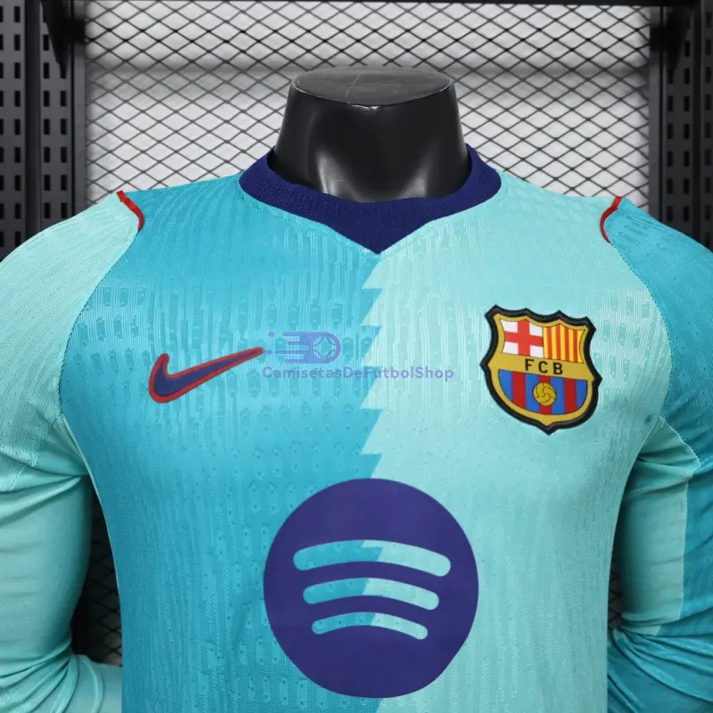 Camiseta Barcelona 2026/2027 ML Azul (EDICIÓN JUGADOR)