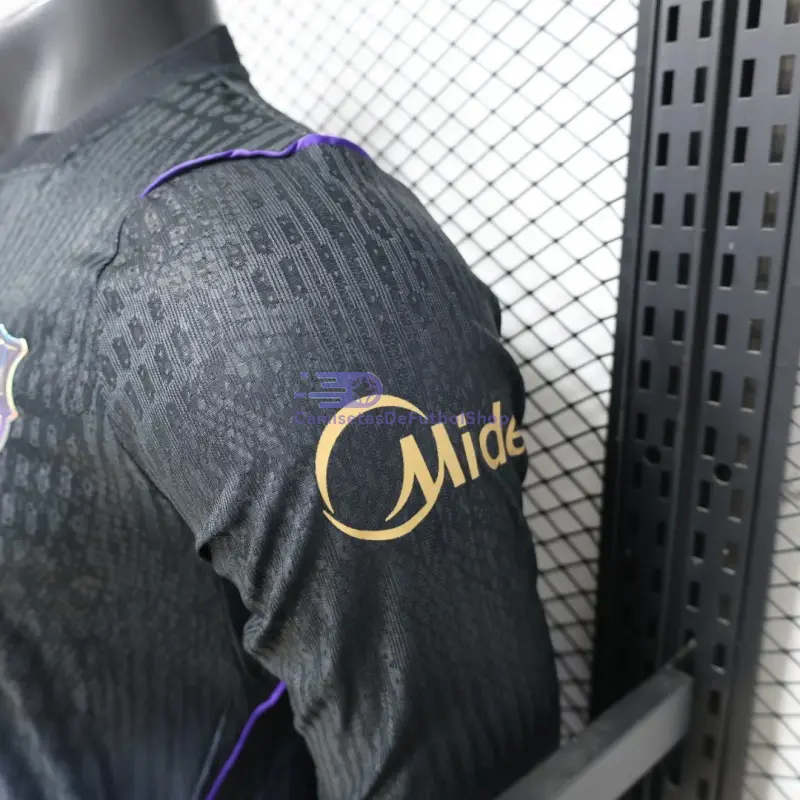 Camiseta Barcelona 2026/2027 ML Morado/Negro (EDICIÓN JUGADOR)