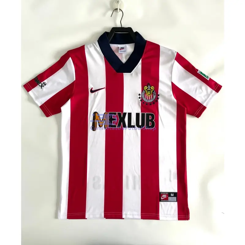 Camiseta Chivas 1996/1997 1ª Equipación Retro Rojo/Blanco