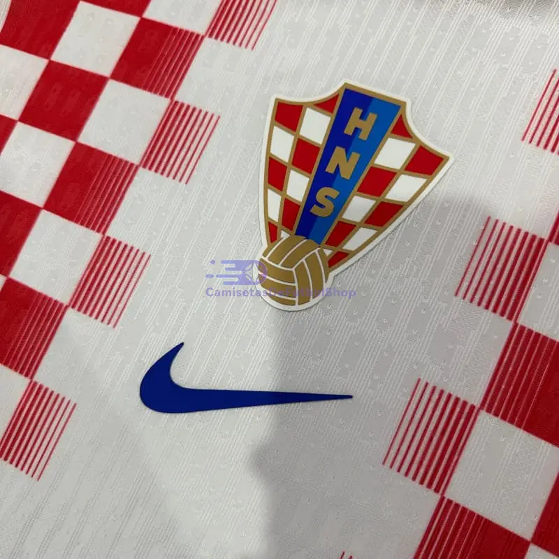 Camiseta Croacia 2026 1ª Equipación Mundial Rojo/Blanco (EDICIÓN JUGADOR)