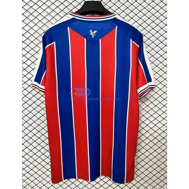 Camiseta Crystal Palace FC 2025/2026 1ª Equipación Rojo/Azul Final UEFA Conference League