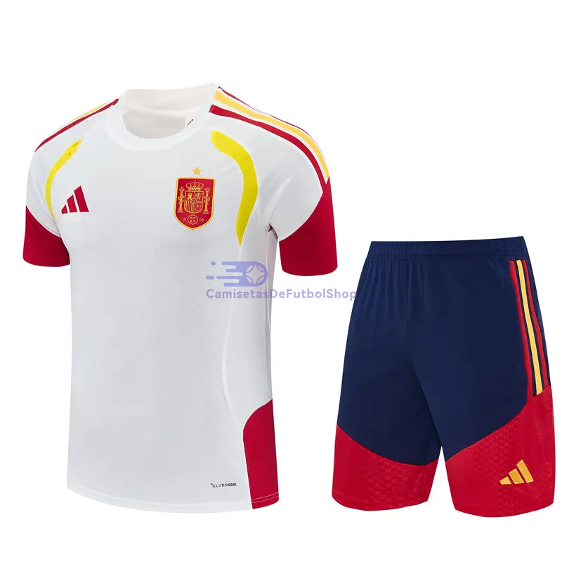 Camiseta de Entrenamiento España 2026 Kit Blanco