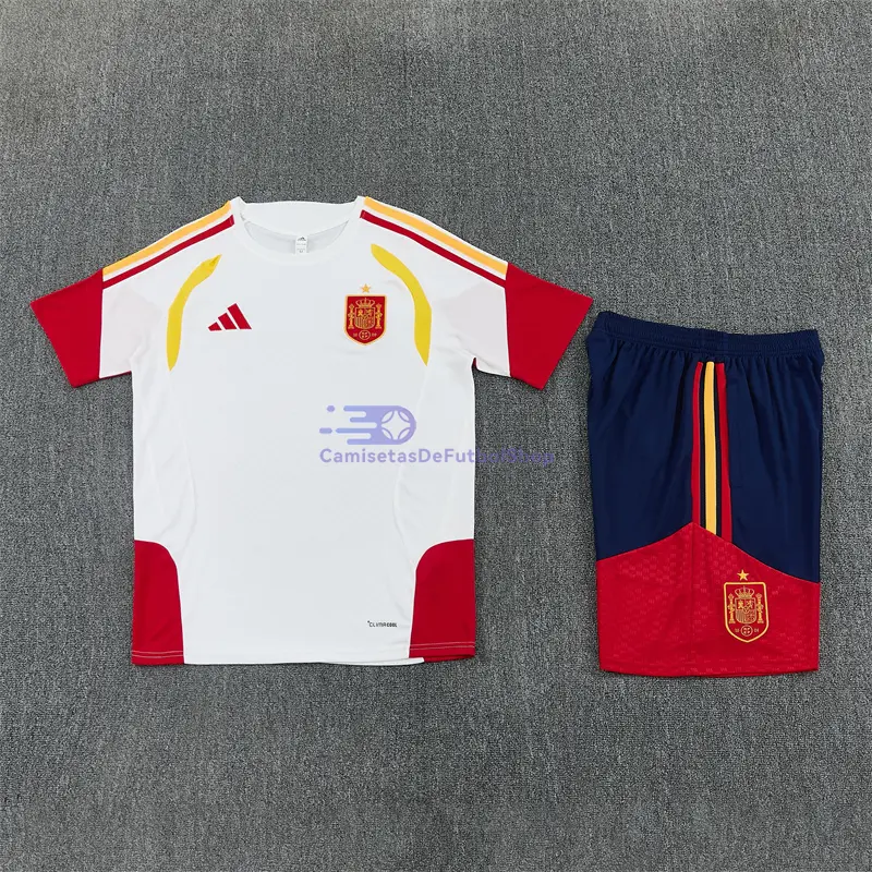 Camiseta de Entrenamiento España 2026 Kit Blanco