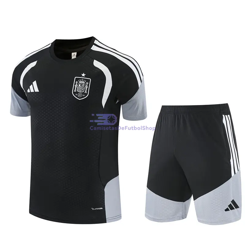 Camiseta de Entrenamiento España 2026 Kit Negro