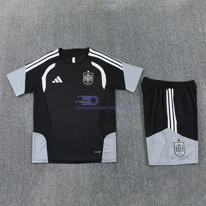 Camiseta de Entrenamiento España 2026 Kit Negro