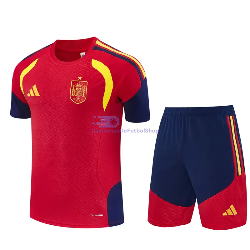 Camiseta de Entrenamiento España 2026 Kit Rojo