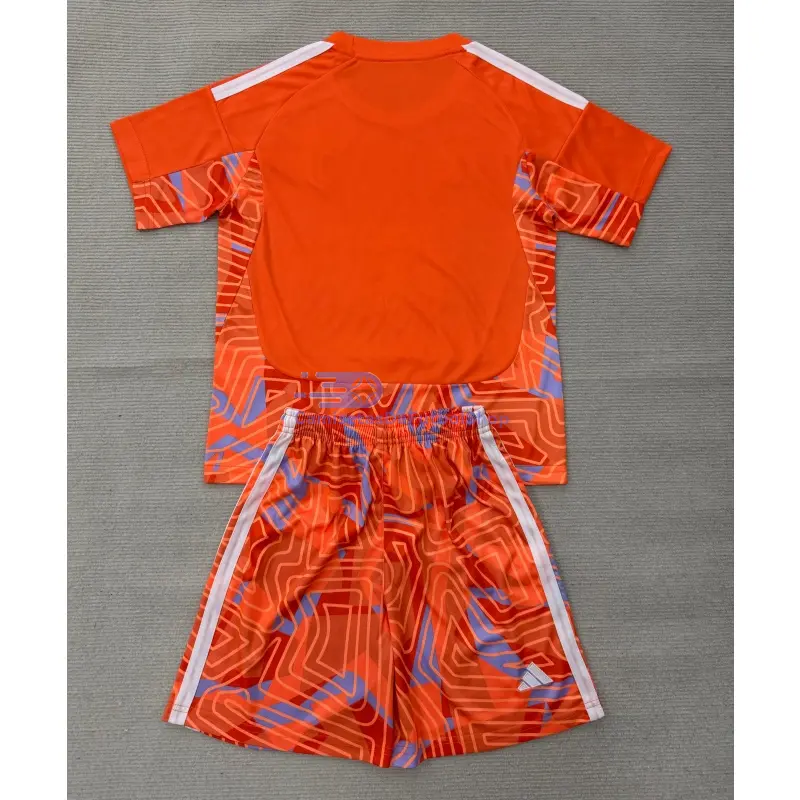 Camiseta de Portero Juventus 2026/2027 1ª Equipación Naranja Niño Kit