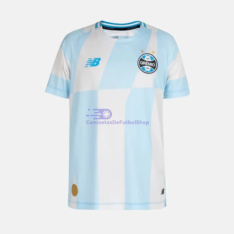 Camiseta Gremio 2026/2027 2ª Equipación Azul Claro/Blanco