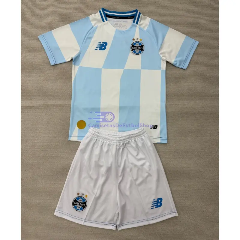 Camiseta Gremio 2026/2027 2ª Equipación Azul Claro/Blanco
