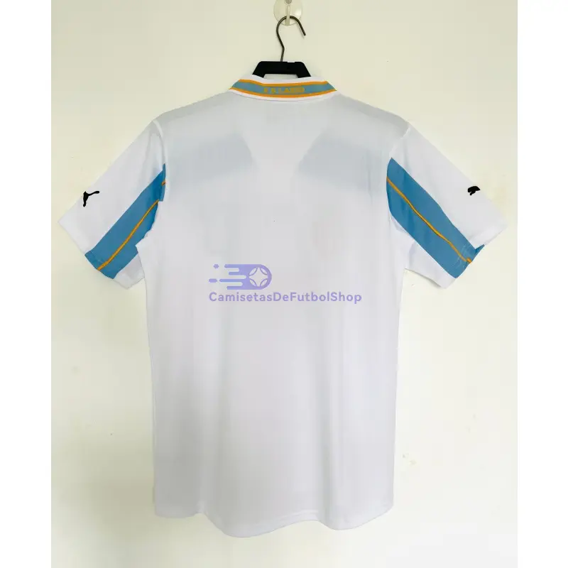 Camiseta Lazio 2000/2001 2ª Equipación Retro Blanco/Azul