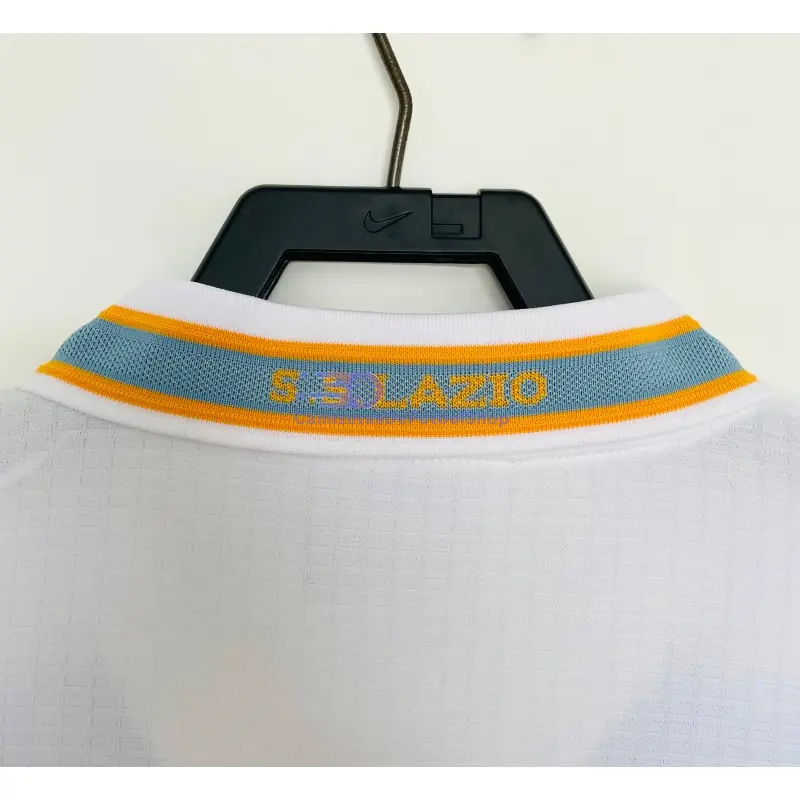 Camiseta Lazio 2000/2001 2ª Equipación Retro Blanco/Azul