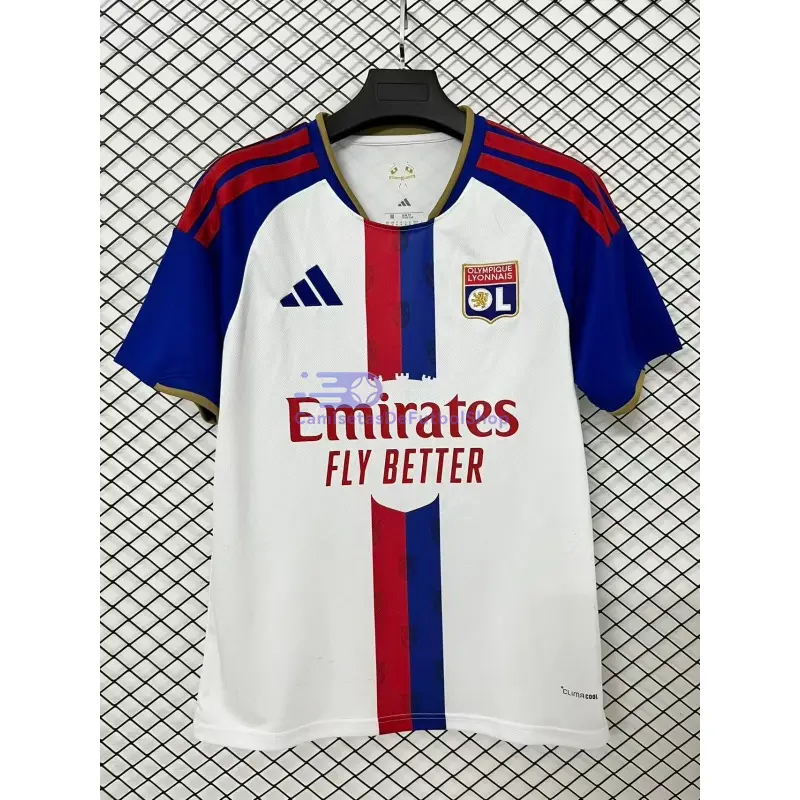 Camiseta Olympique De Lyon 2026/2027 1ª Equipación Blanco/Azul