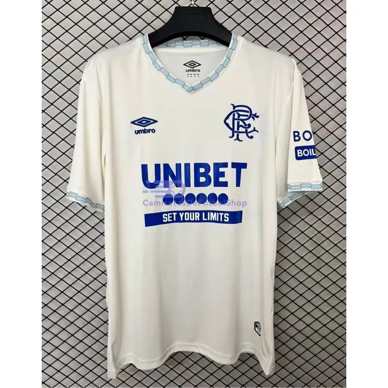 Camiseta Rangers FC 2026/2027 2ª Equipación Beige