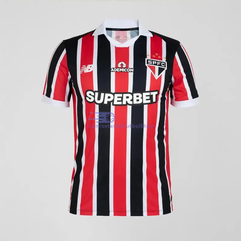 Camiseta São Paulo 2026/2027 2ª Equipación Rojo/Negro