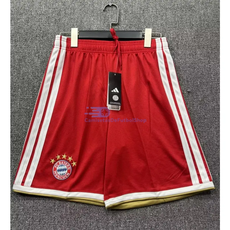 Pantalón Corto Bayern Múnich 2026/2027 1ª Equipación Rojo