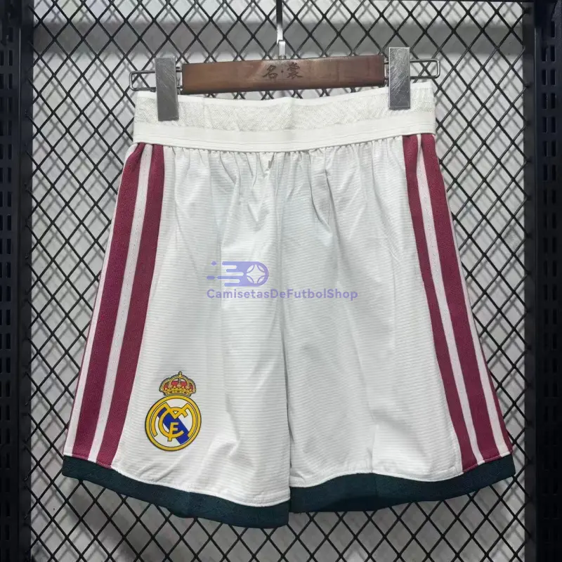 Pantalón Corto Real Madrid 2026/2027 1ª Equipación Blanco (EDICIÓN JUGADOR)