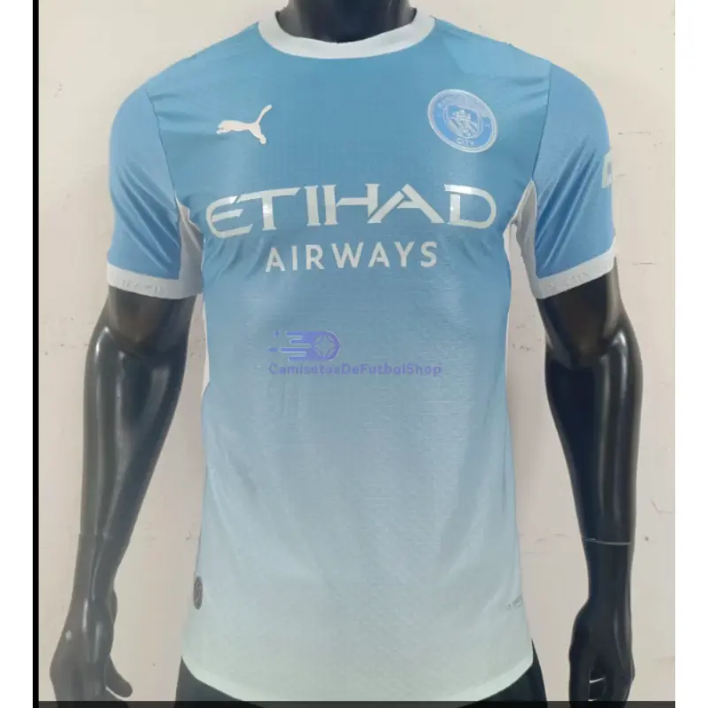 Camiseta Manchester City 2026/2027 1ª Equipación Azul/Blanco (EDICIÓN JUGADOR)