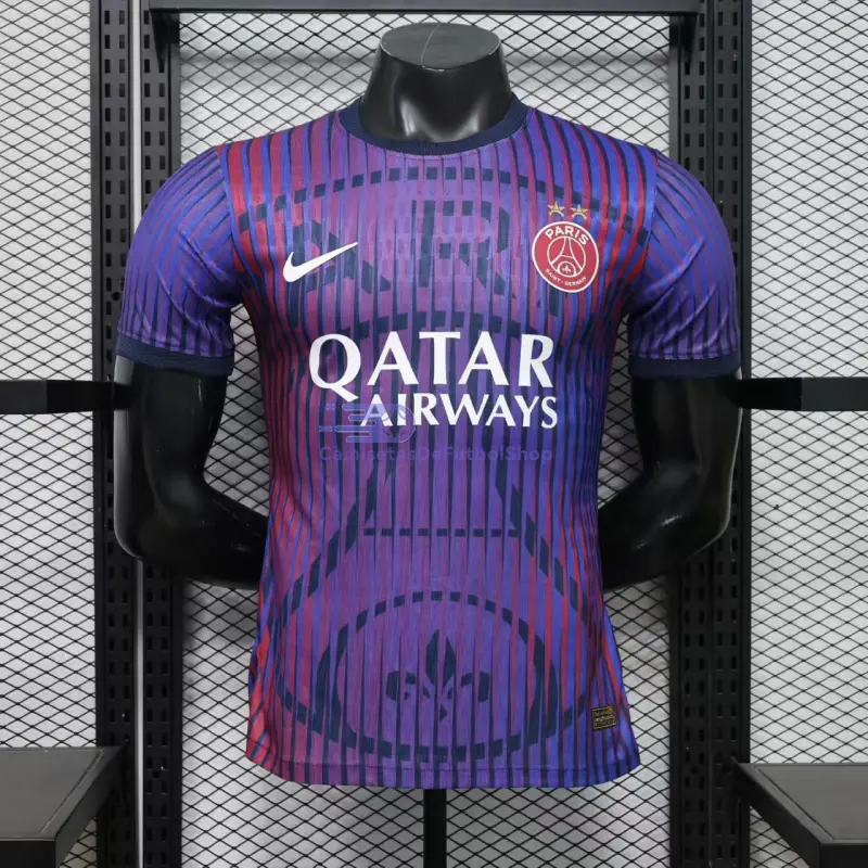 Camiseta PSG 2026/2027 2ª Equipación Pre-Match Morado (EDICIÓN JUGADOR)