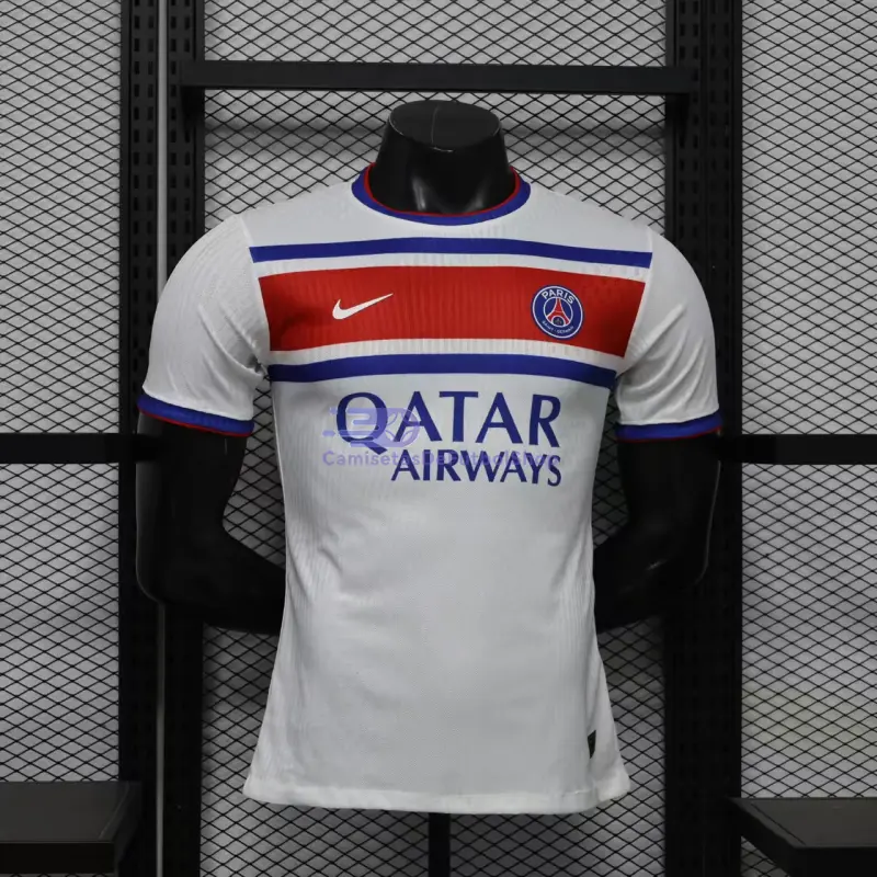 Camiseta PSG 2026/2027 1ª Equipación Pre-Match Blanco/Rojo (EDICIÓN JUGADOR)