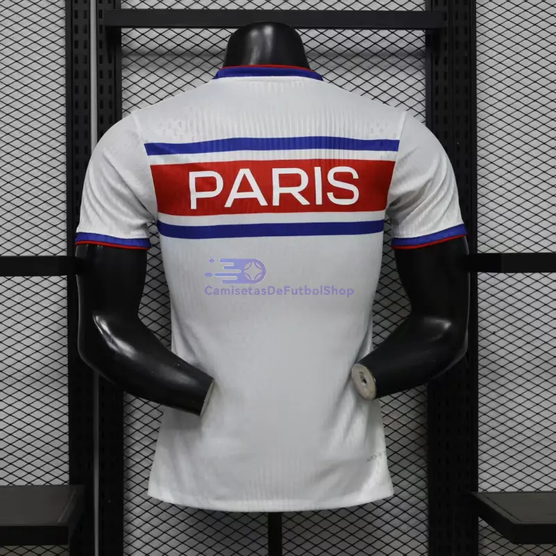 Camiseta PSG 2026/2027 1ª Equipación Pre-Match Blanco/Rojo (EDICIÓN JUGADOR)