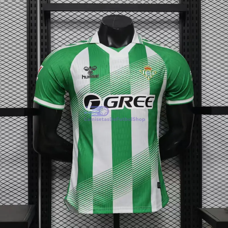 Camiseta Real Betis 2026/2027 1ª Equipación Verde/Blanco con Parche La Liga (EDICIÓN JUGADOR)