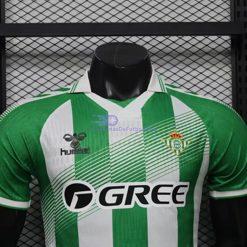 Camiseta Real Betis 2026/2027 1ª Equipación Verde/Blanco con Parche La Liga (EDICIÓN JUGADOR)