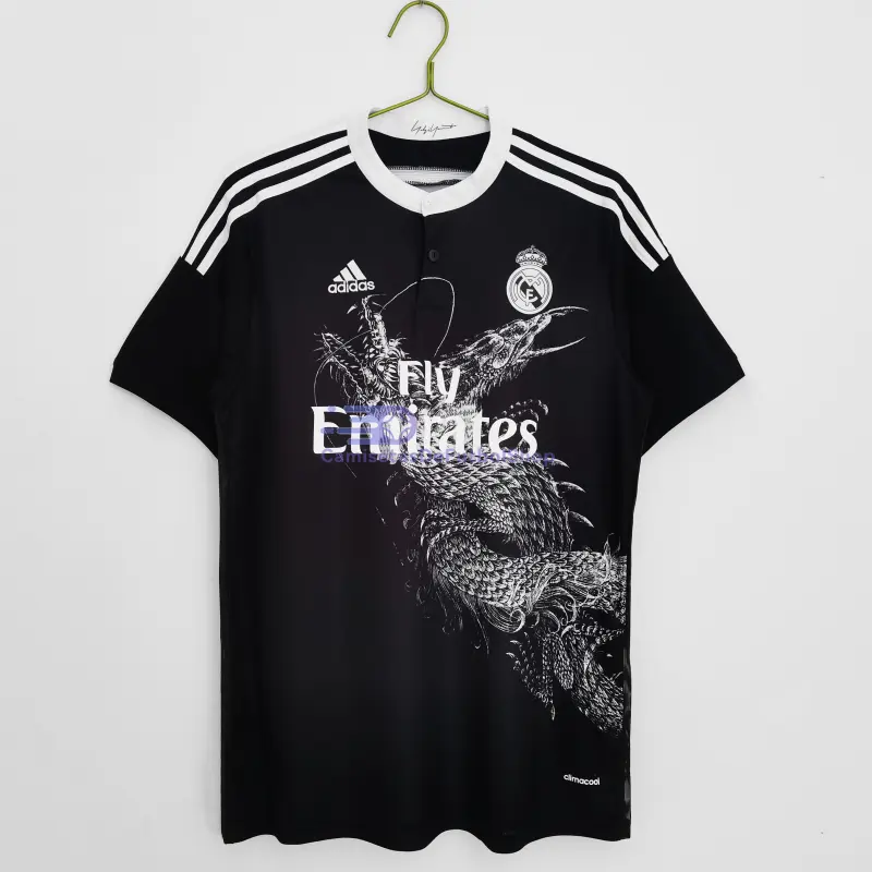 Camiseta Real Madrid 2014/2015 3ª Equipación Retro Negro