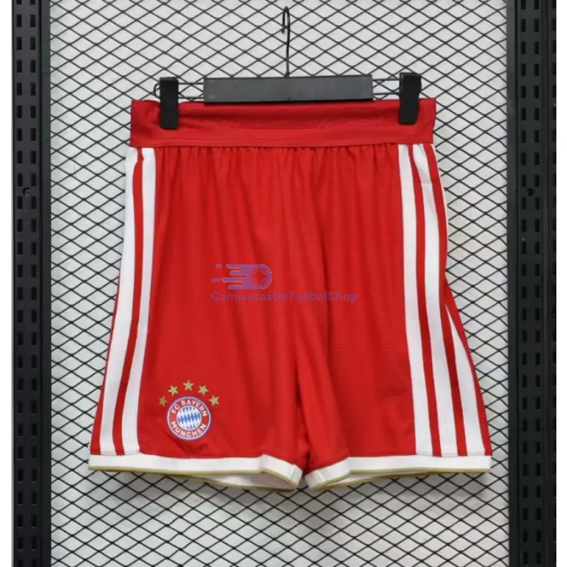Pantalón Corto Bayern Múnich 2026/2027 1ª Equipación Rojo (EDICIÓN JUGADOR)