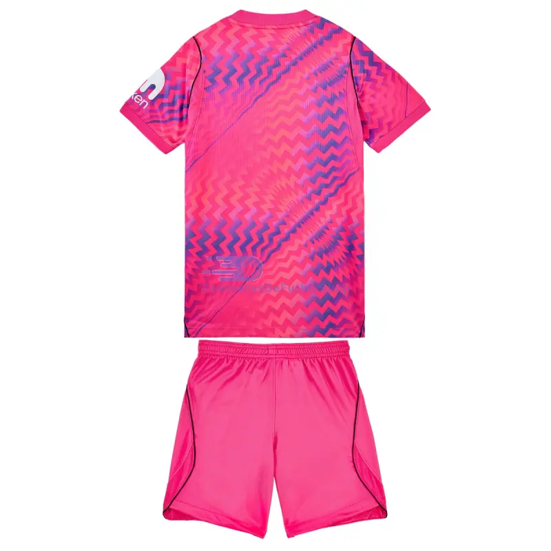 Camiseta de Portero Tottenham Hotspur 2026/2027 Rosa Niño Kit