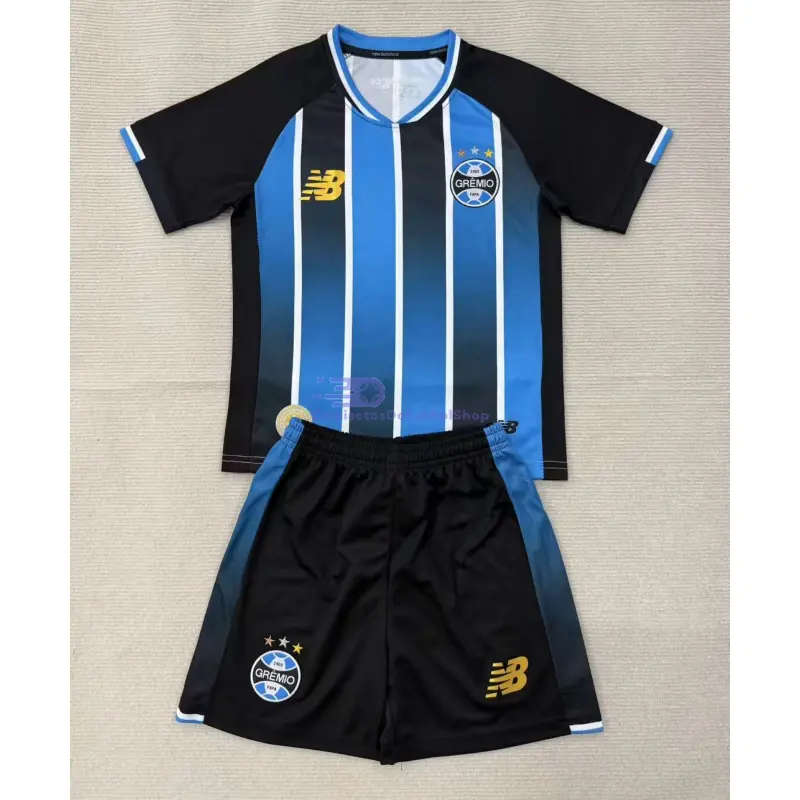 Camiseta Gremio 2026/2027 1ª Equipación Azul/Negro Niño Kit