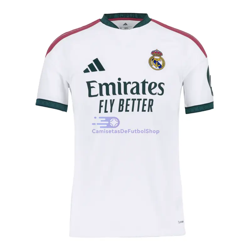 Camiseta HUIJSEN 24 Real Madrid 2026/2027 1ª Equipación Blanco con Parche HP