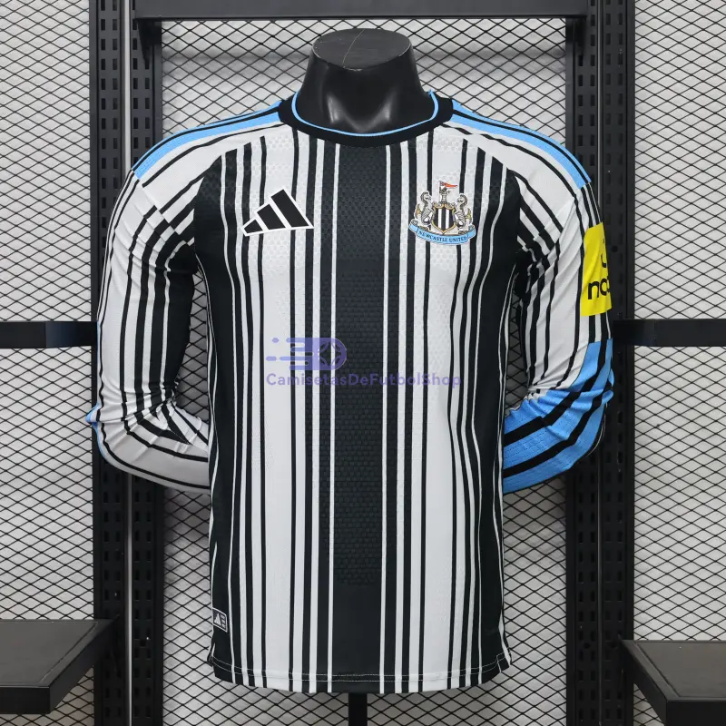 Camiseta Newcastle United 2026/2027 1ª Equipación ML Negro/Blanco (EDICIÓN JUGADOR)