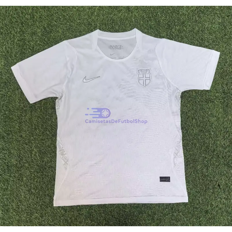 Camiseta Noruega 2026 3ª Equipación Mundial Blanco