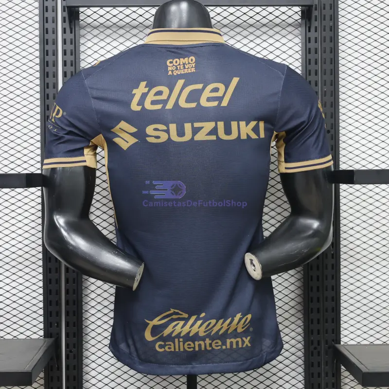 Camiseta Pumas UNAM 2026/2027 2ª Equipación Azul Marino (EDICIÓN JUGADOR)