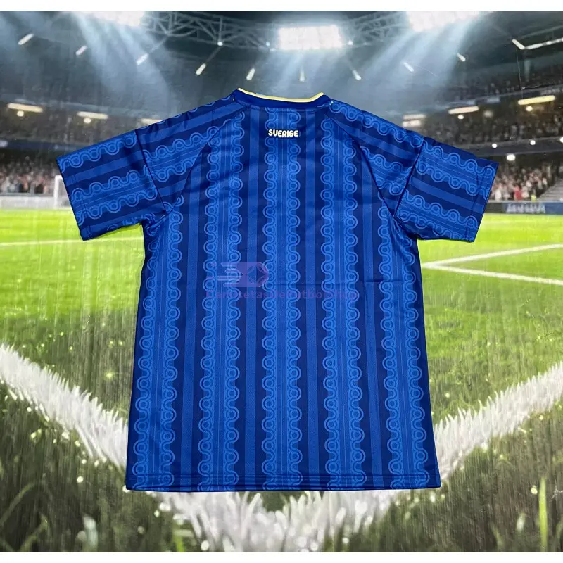 Camiseta Suecia 2026 2ª Equipación Mundial Azul Oscuro