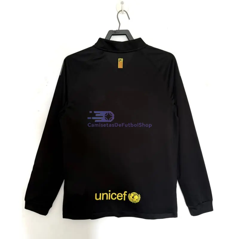 Camiseta Barcelona 2011/2012 2ª Equipación Retro ML Negro